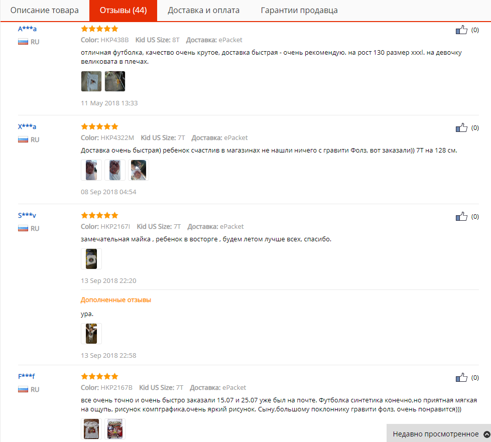 Reviews about T-shirt Gravity Falls